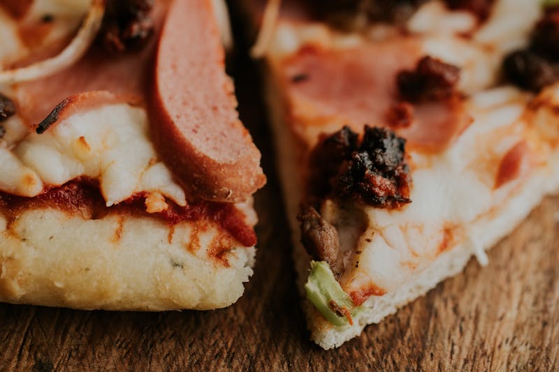 BBQ Chicken Detroit pizza